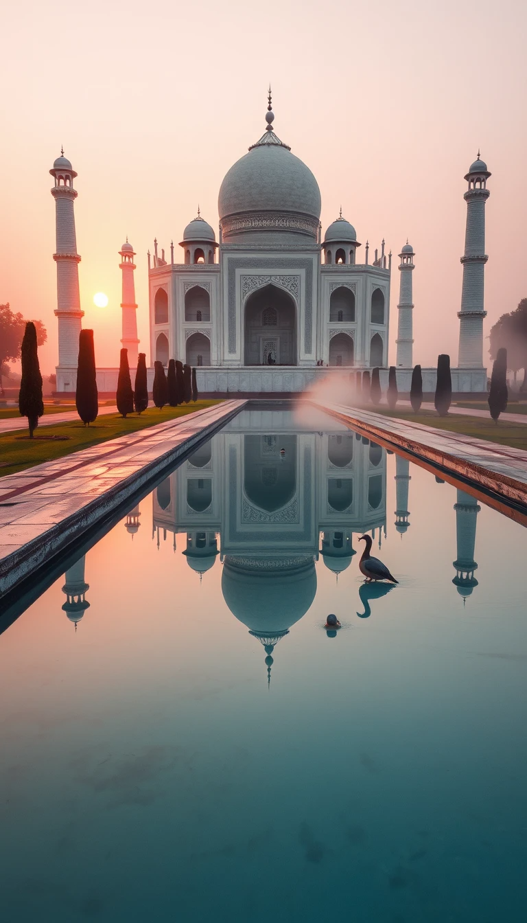 Taj Mahal at Sunrise My Store