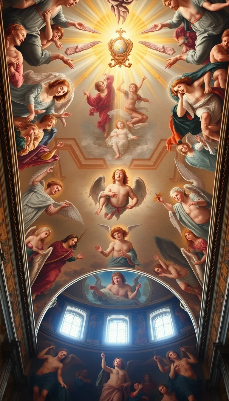 Celestial Glory of Divine Adoration