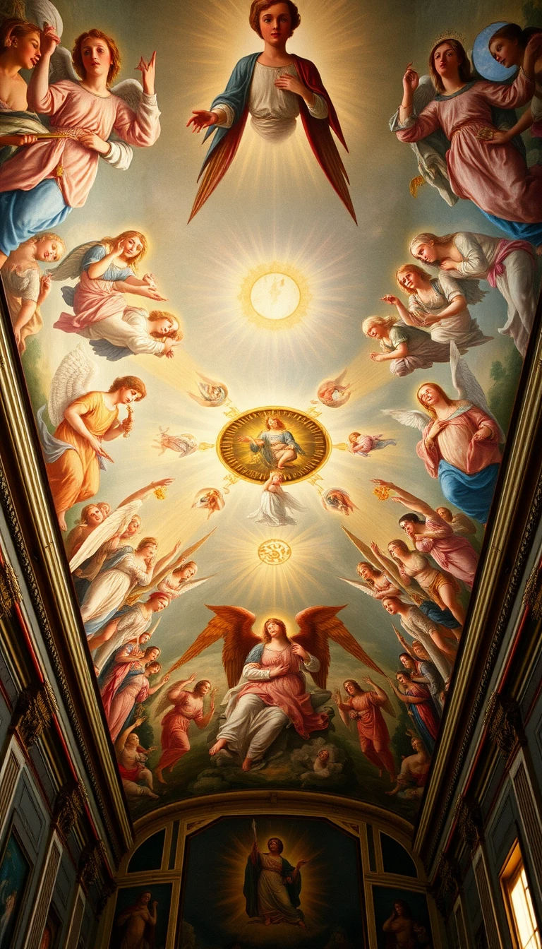 Celestial Glory of Divine Adoration