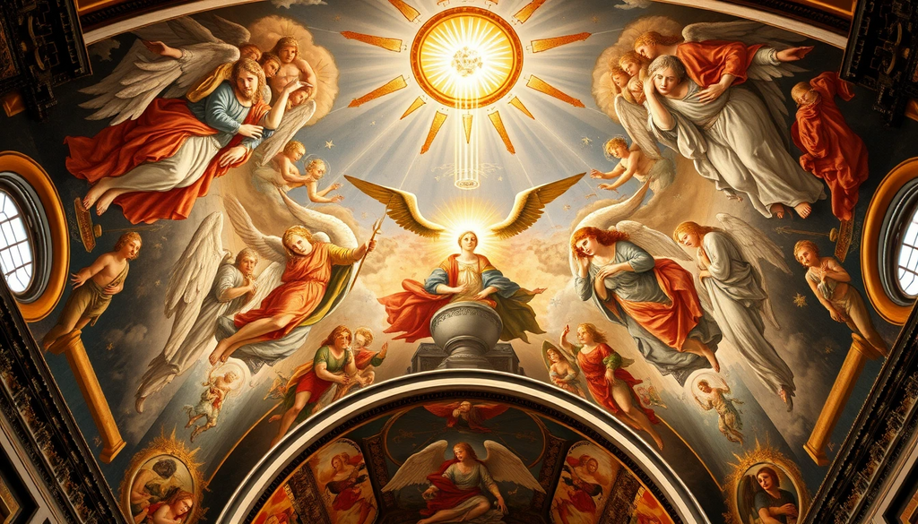 Celestial Glory of Divine Adoration