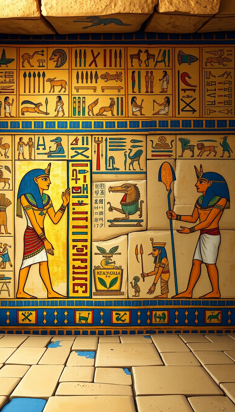 Eternal Hieroglyphs of Ancient Egypt