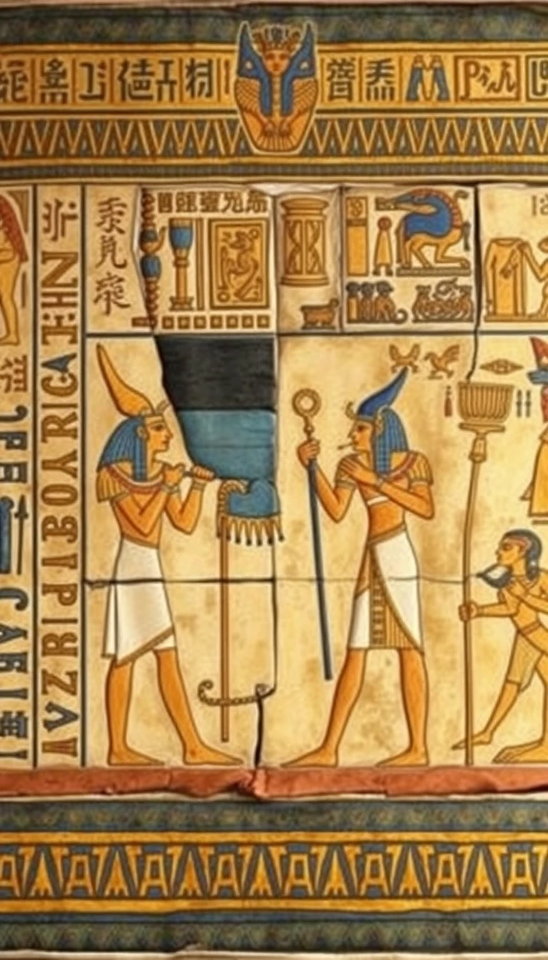 Eternal Hieroglyphs of Ancient Egypt