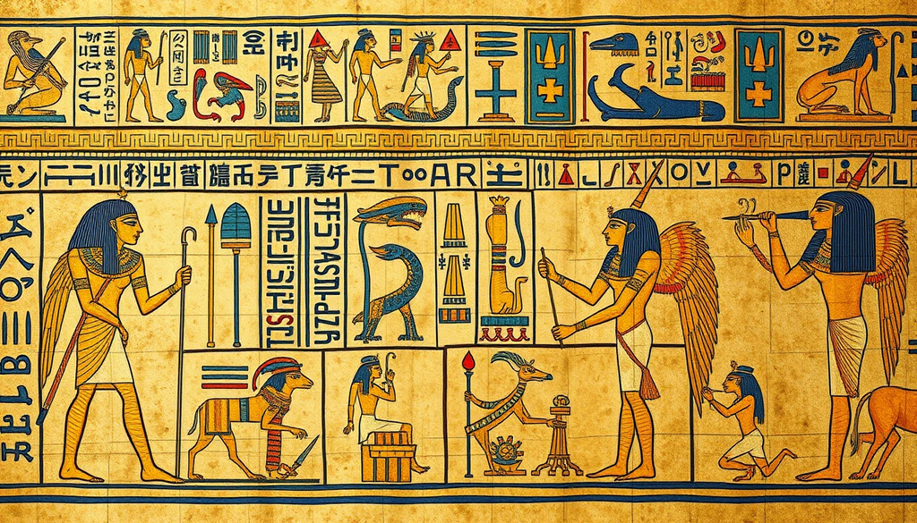 Eternal Hieroglyphs of Ancient Egypt
