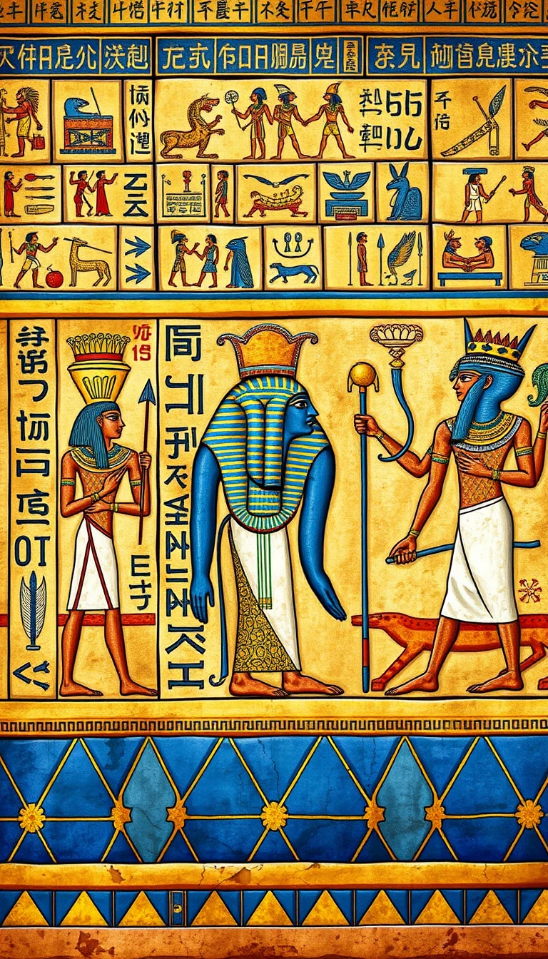 Eternal Hieroglyphs of Ancient Egypt