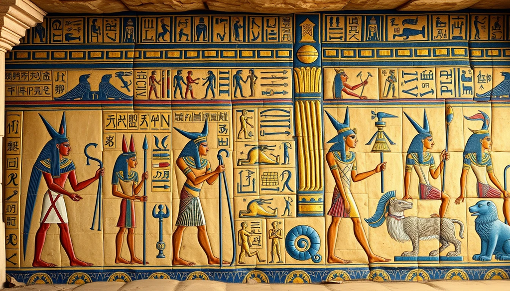 Eternal Hieroglyphs of Ancient Egypt