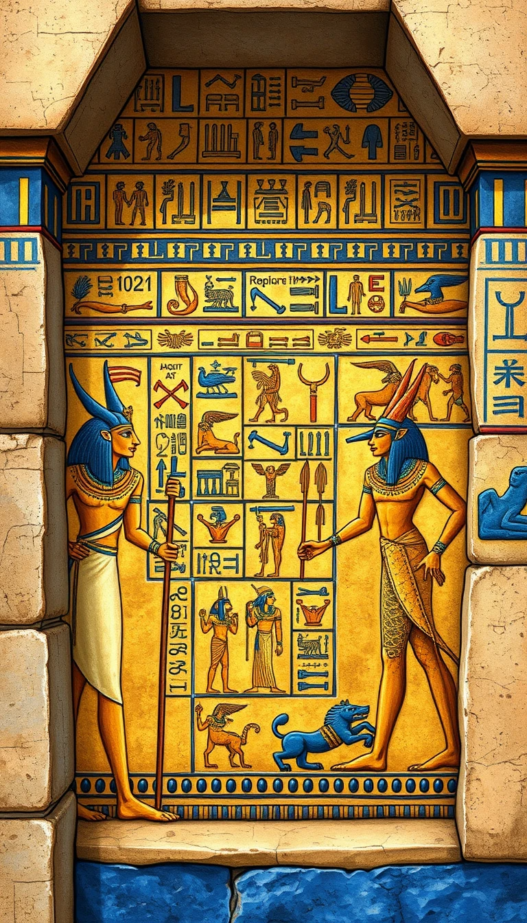 Eternal Hieroglyphs of Ancient Egypt