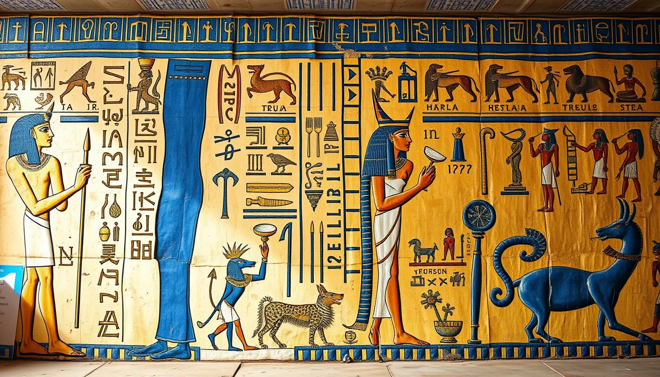 Eternal Hieroglyphs of Ancient Egypt