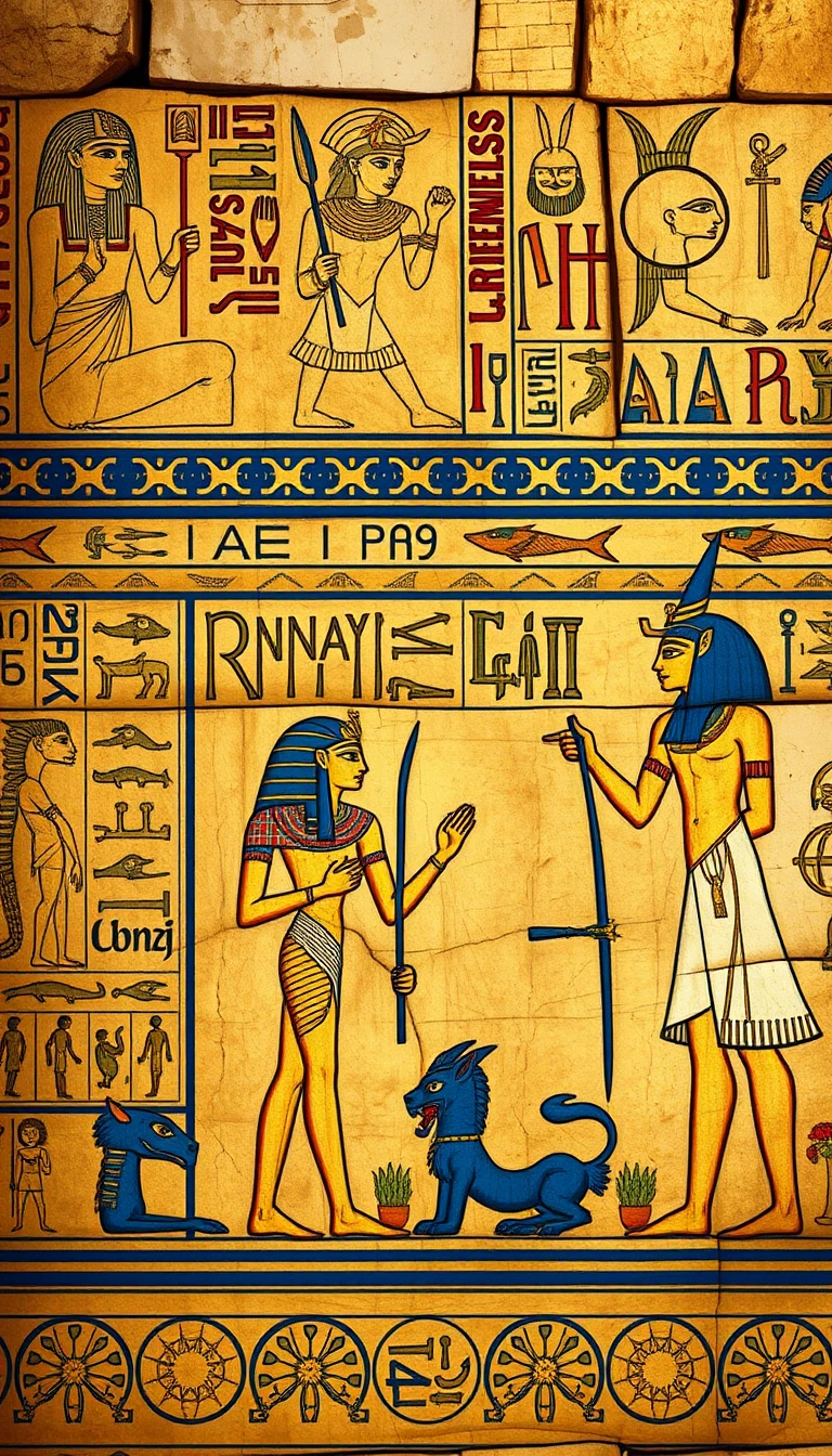 Eternal Hieroglyphs of Ancient Egypt