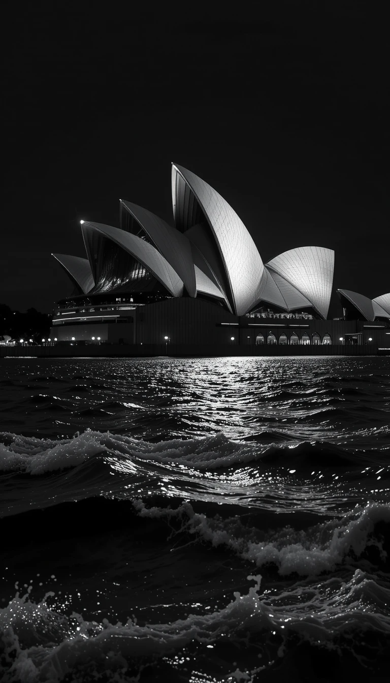 Sydney Opera House at night