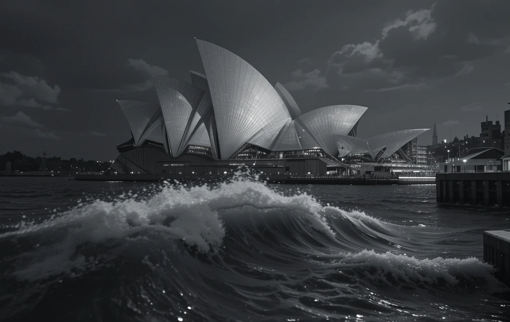 Sydney Opera House at night