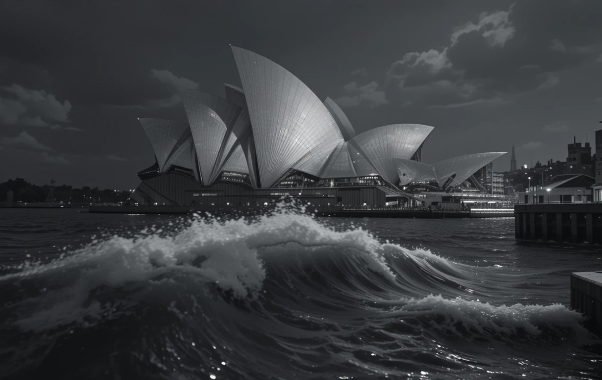 Sydney Opera House at night
