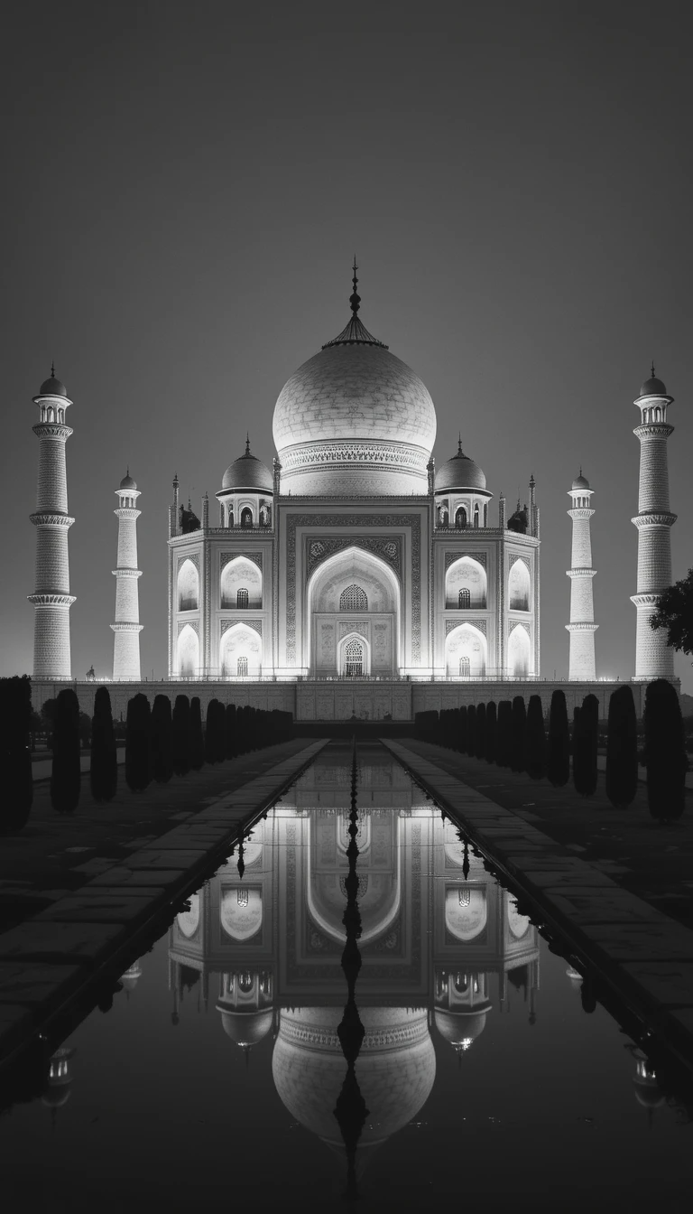 Taj Mahal at Night