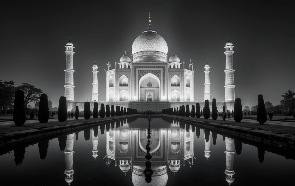 Taj Mahal at Night