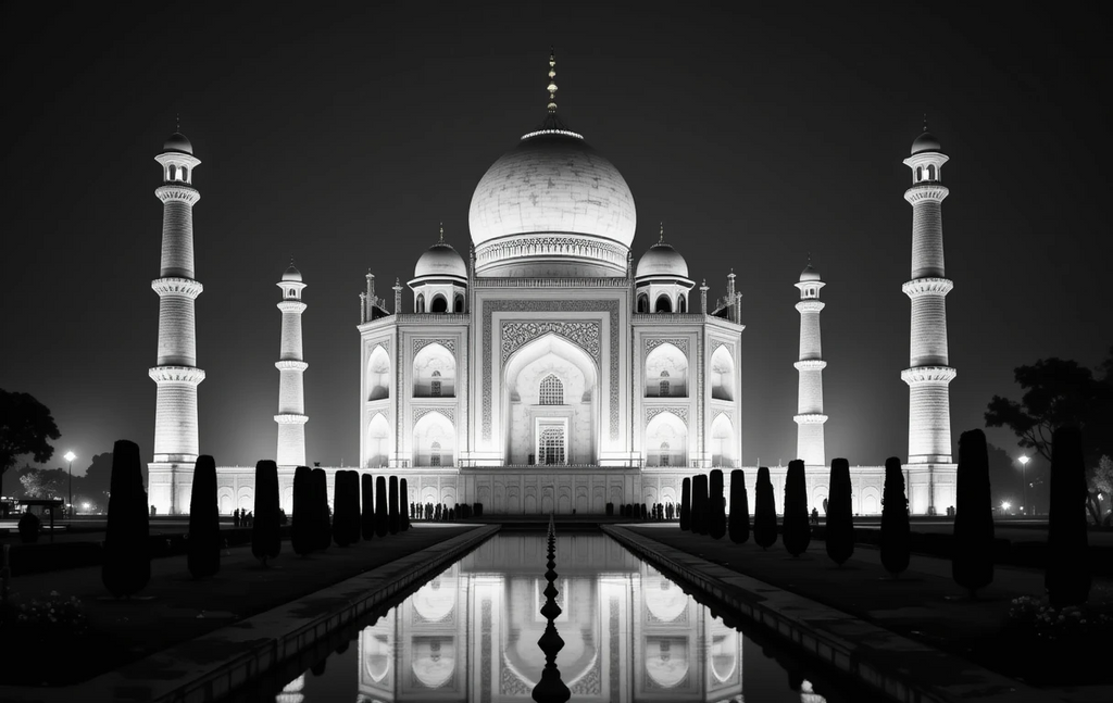 Taj Mahal at Night