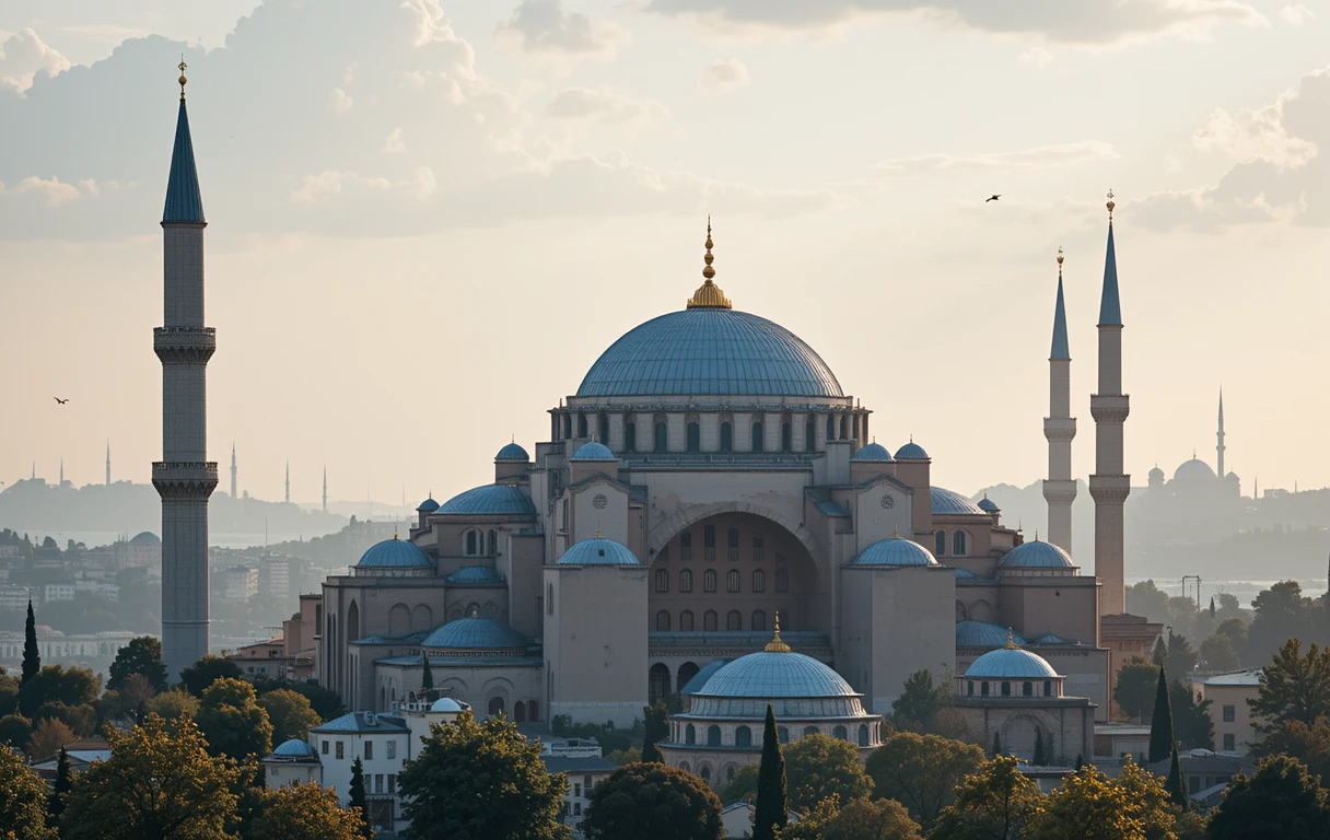 Hagia Sophia Sunset