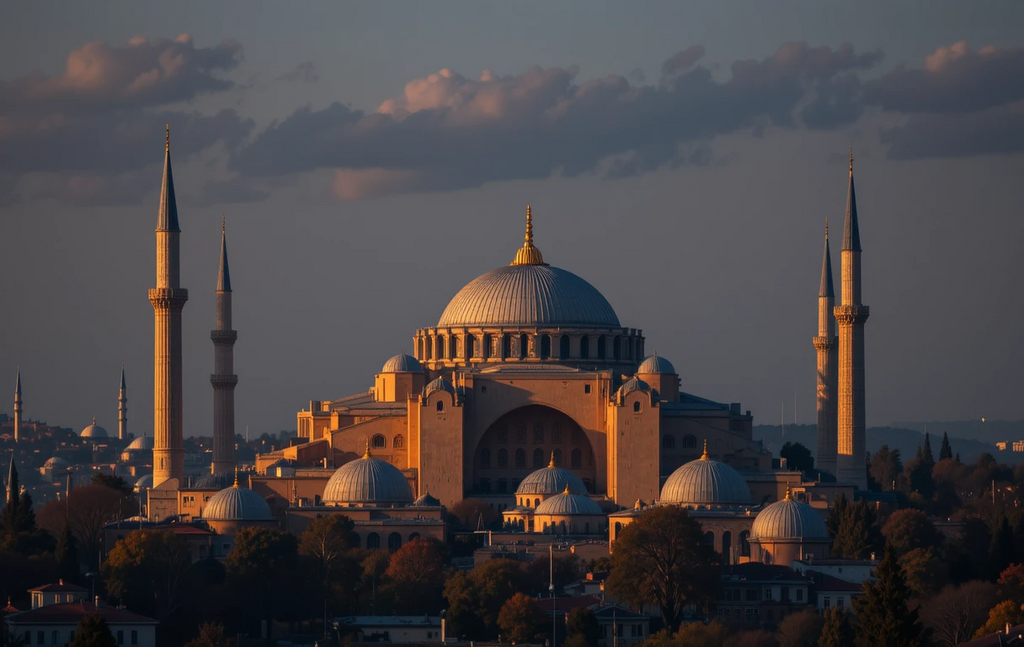 Hagia Sophia Sunset