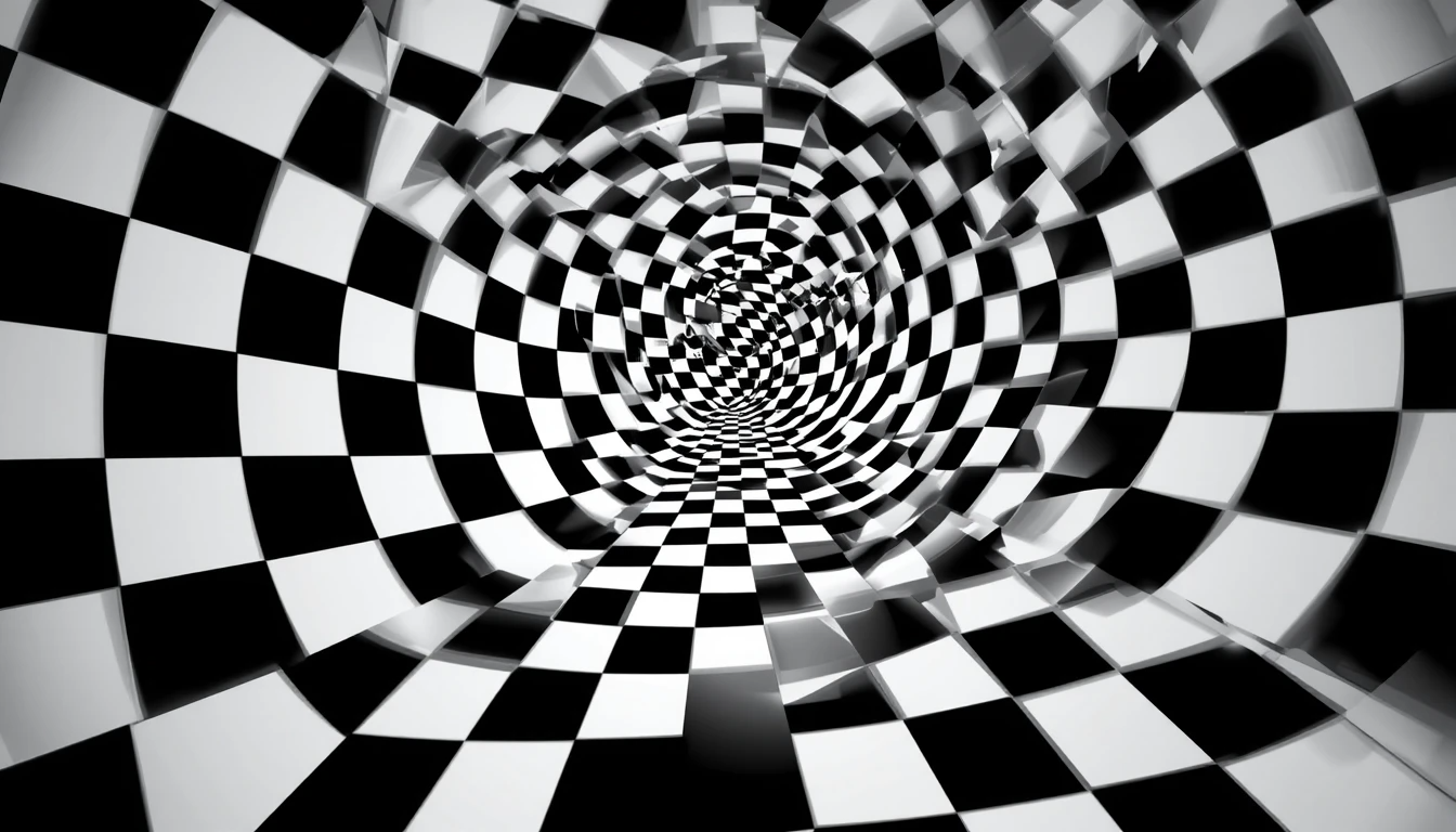 Geometric honeycomb-like pattern