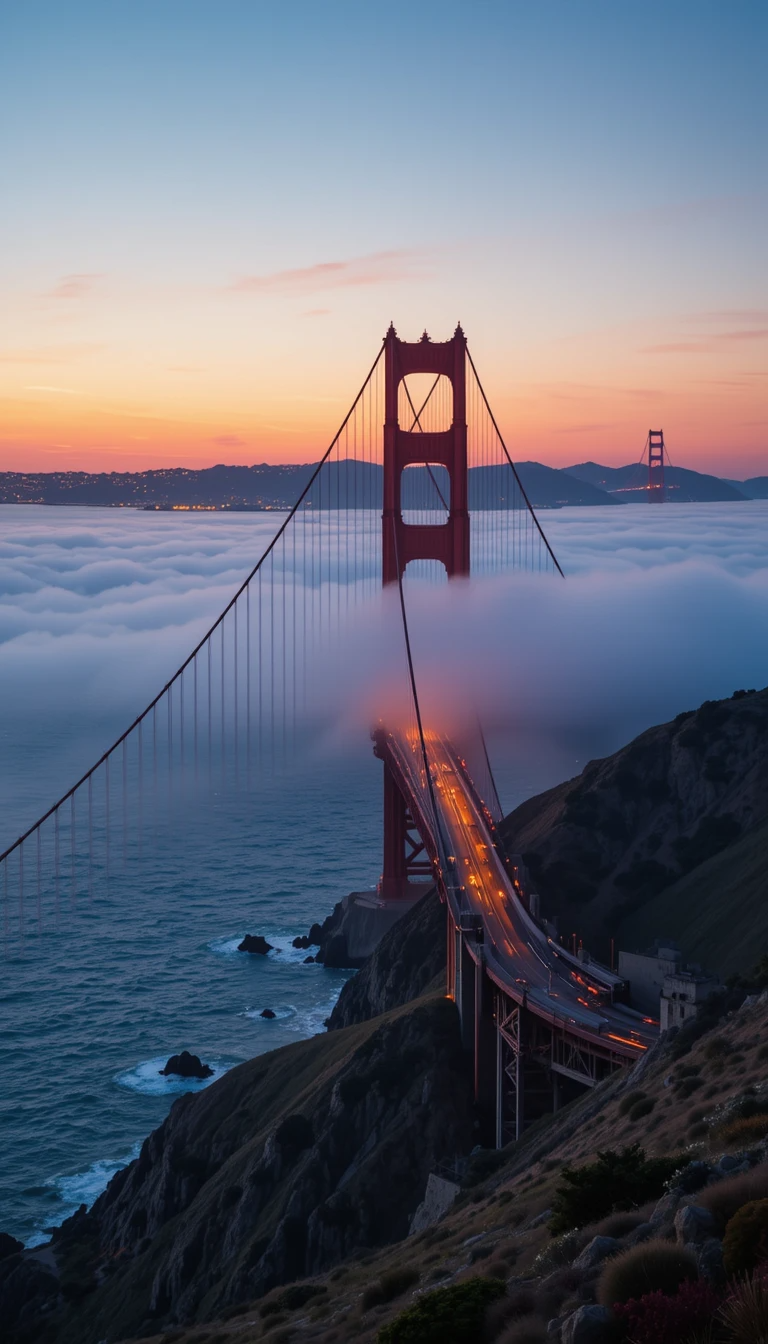 Golden Gate Bridge at Sunset My Store