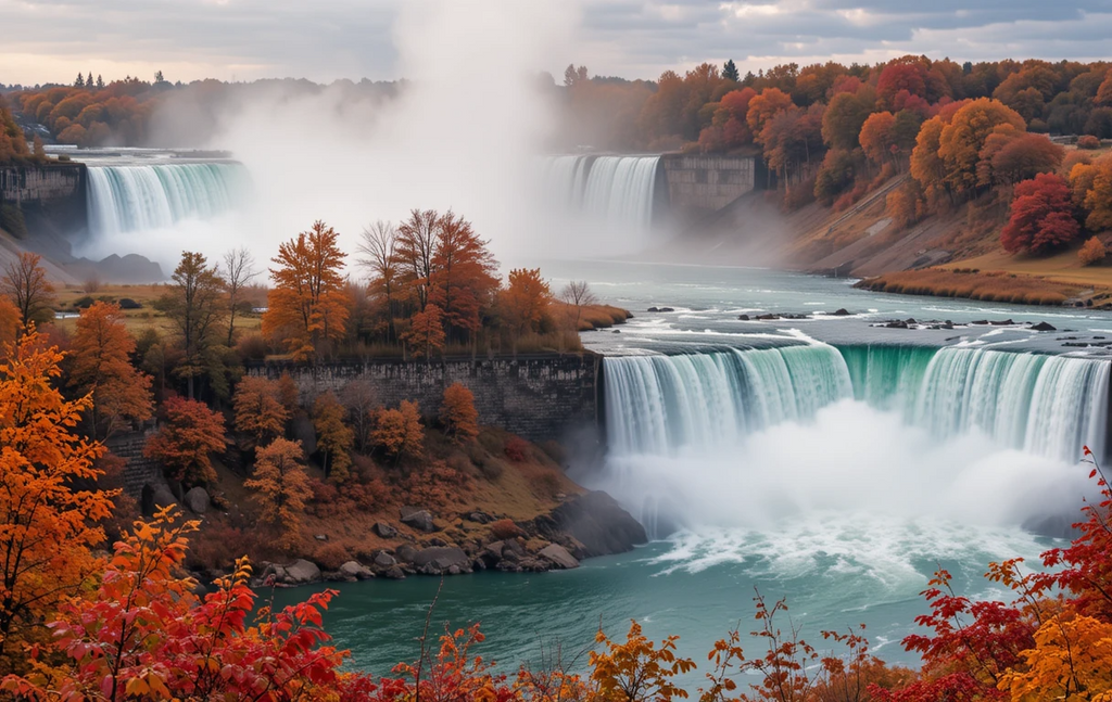 Niagara Falls Autumn View My Store