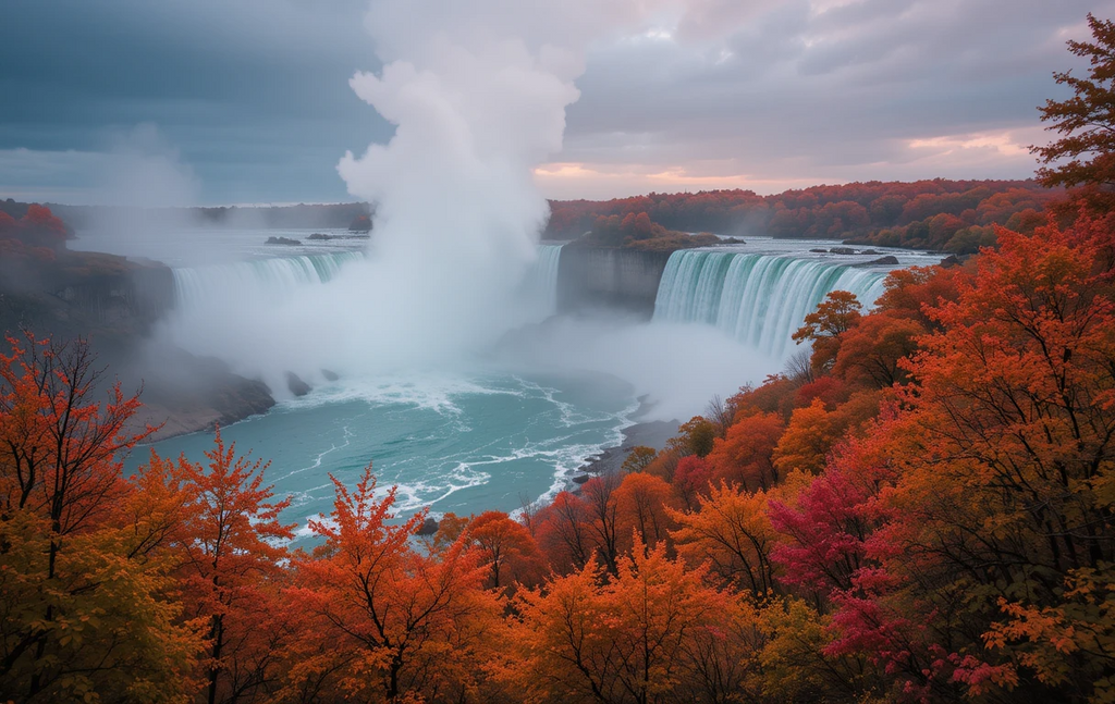Niagara Falls Autumn View My Store