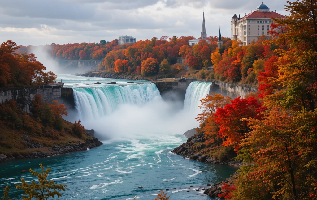 Niagara Falls Autumn View My Store