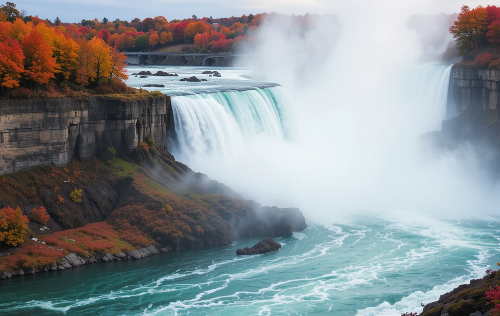 Niagara Falls Autumn View My Store