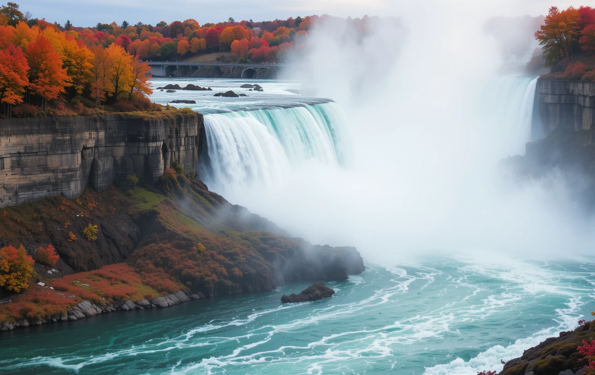 Niagara Falls Autumn View My Store