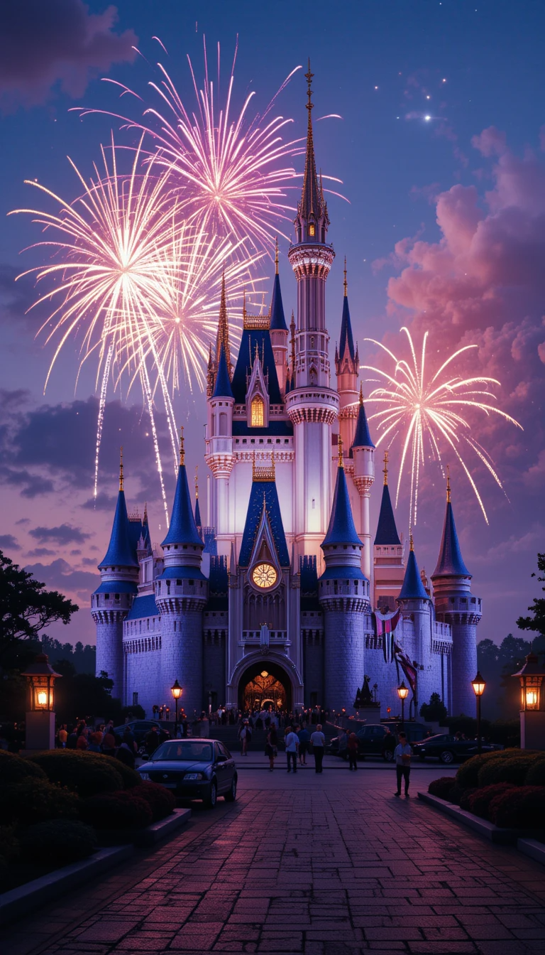 Cinderella Castle Fireworks Display My Store