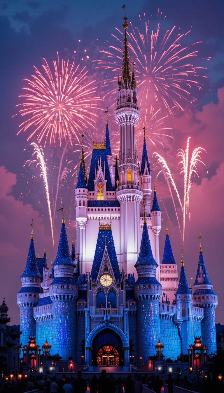 Cinderella Castle Fireworks Display My Store