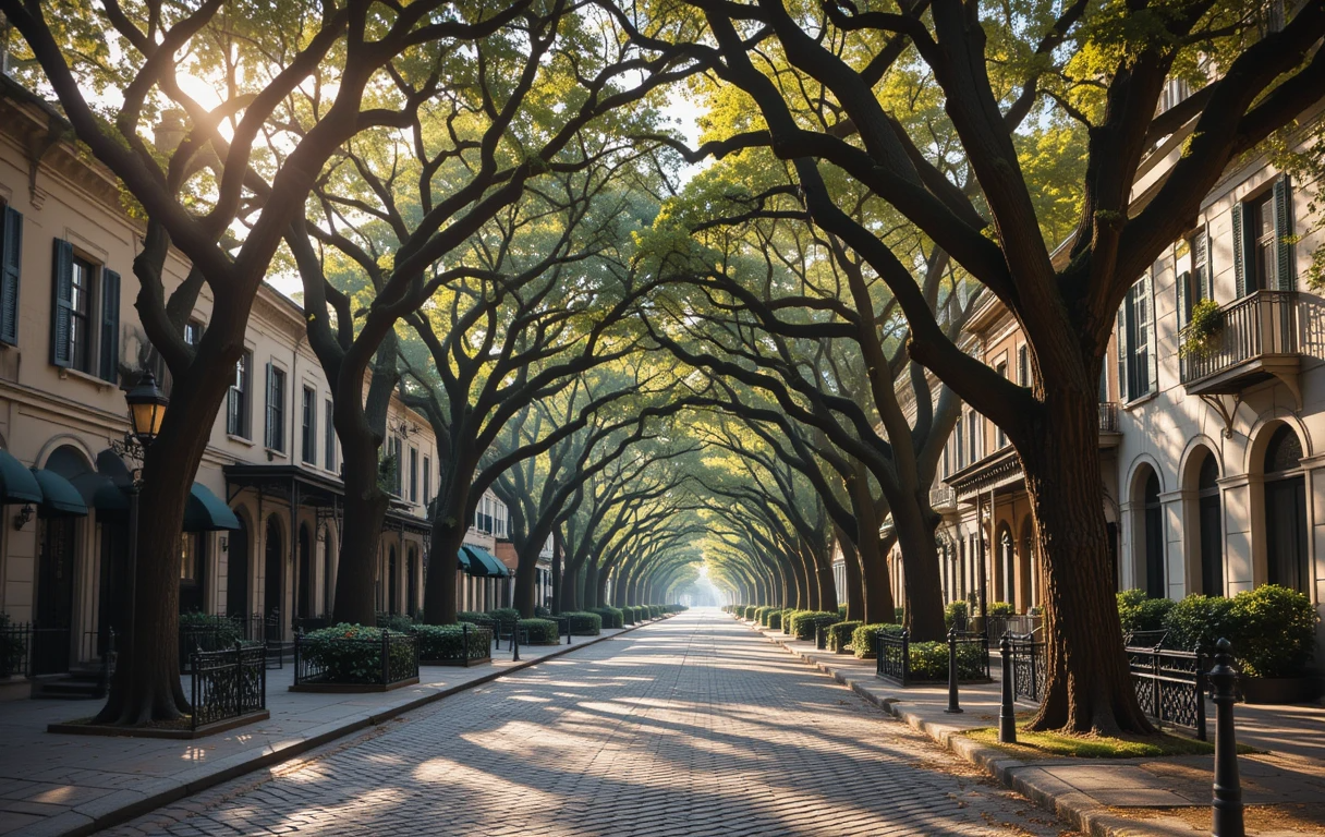 Savannah Oak-Lined Historic Street My Store
