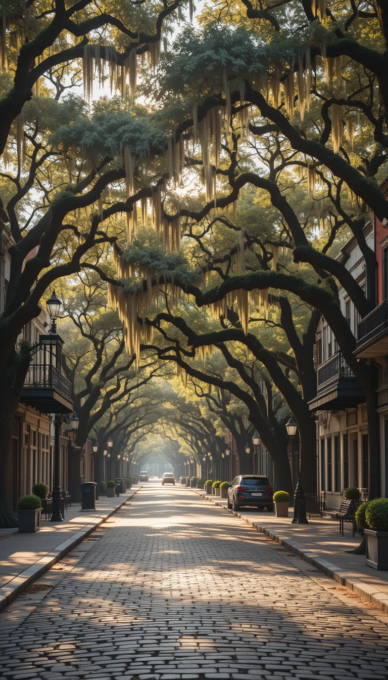 Savannah Oak-Lined Historic Street My Store
