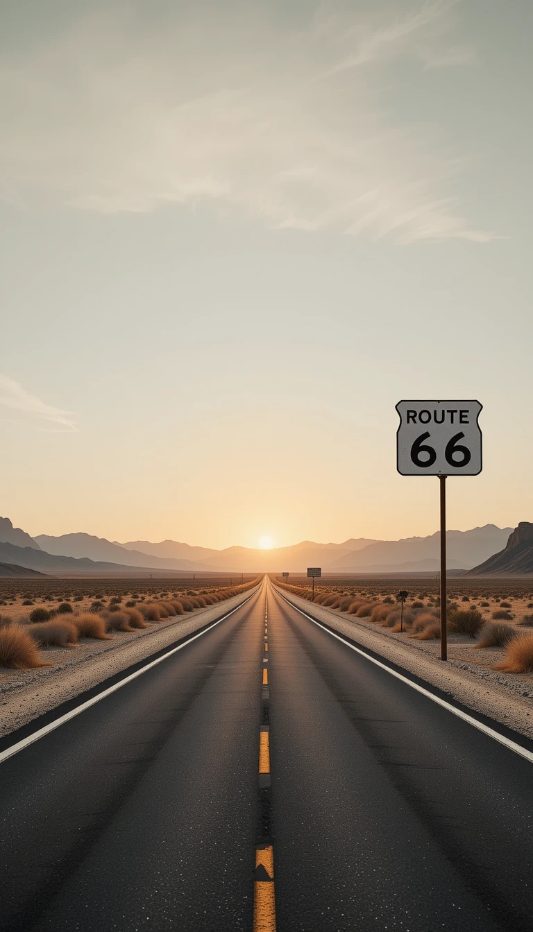 Route 66 Desert Sunrise My Store
