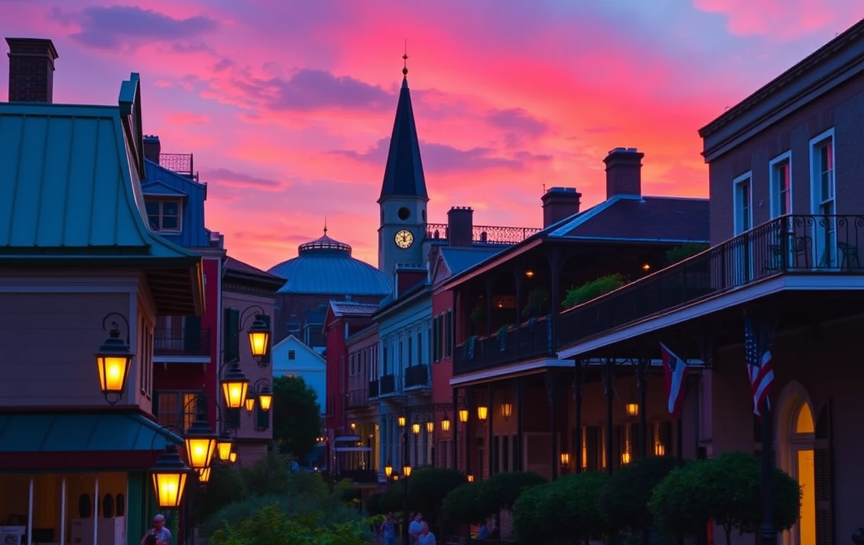 French Quarter Sunset Street My Store