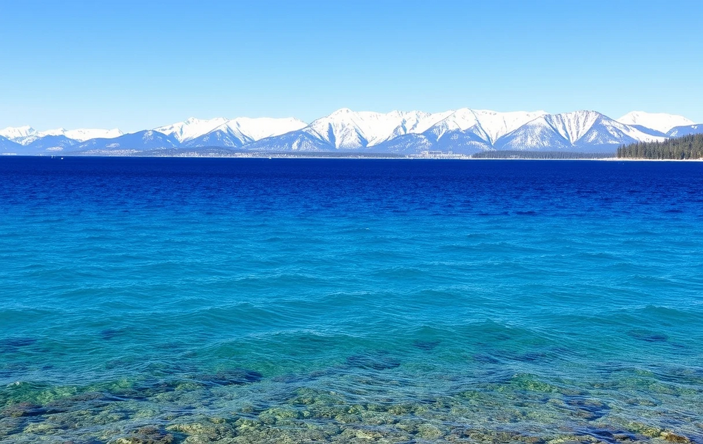 Lake Tahoe Rocky Shoreline My Store