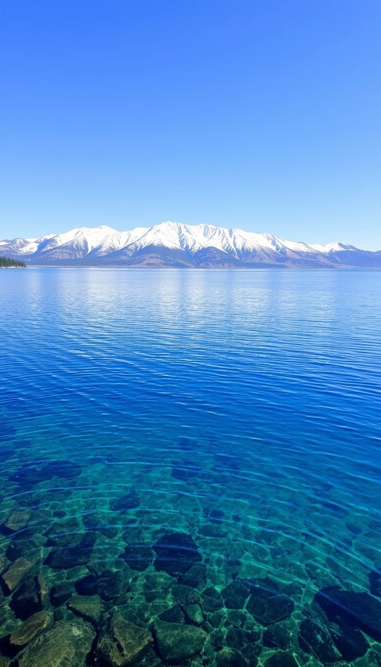 Lake Tahoe Rocky Shoreline My Store