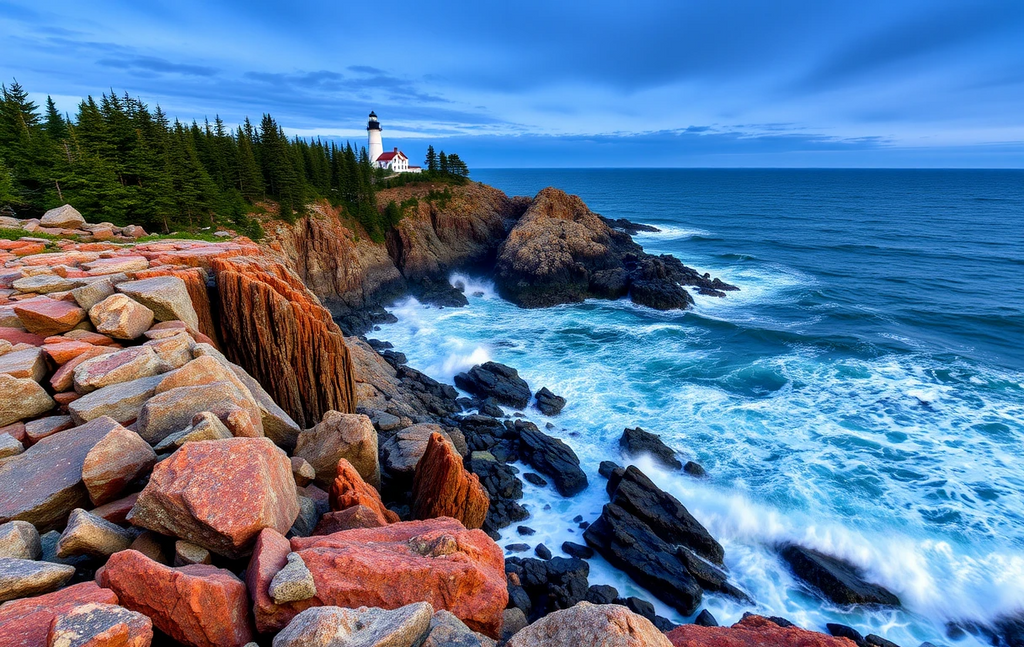 Maine Coastal Lighthouse My Store