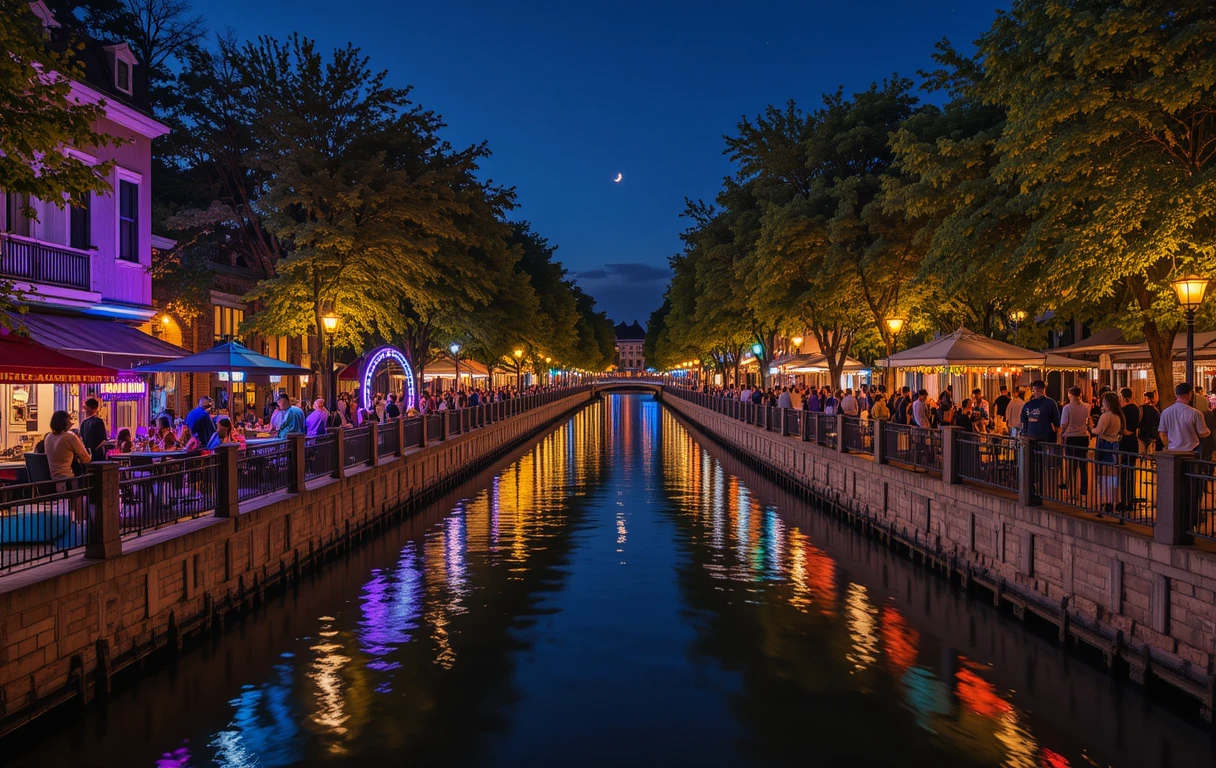 San Antonio River Walk Night My Store