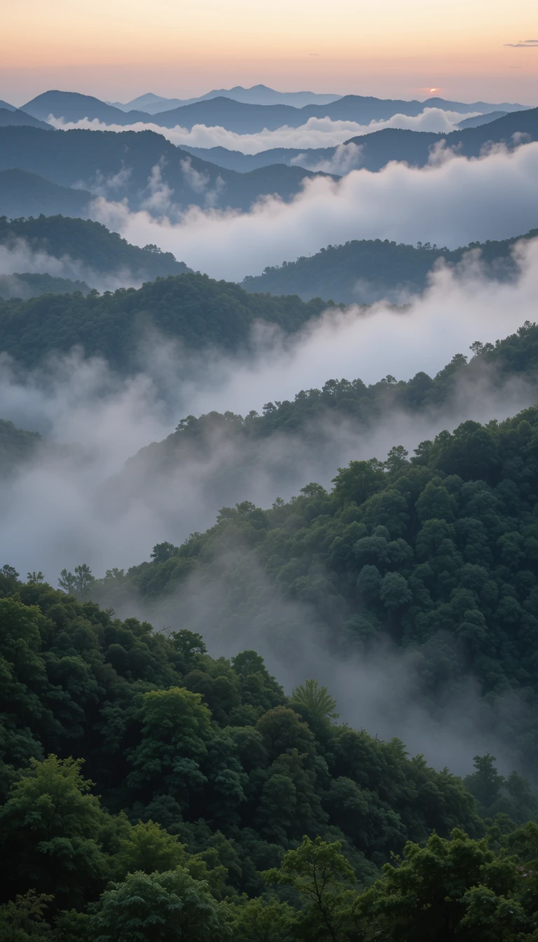 Tropical Jungle Waterfall Paradise - Palm Fronds Hibiscus Falls My Store
