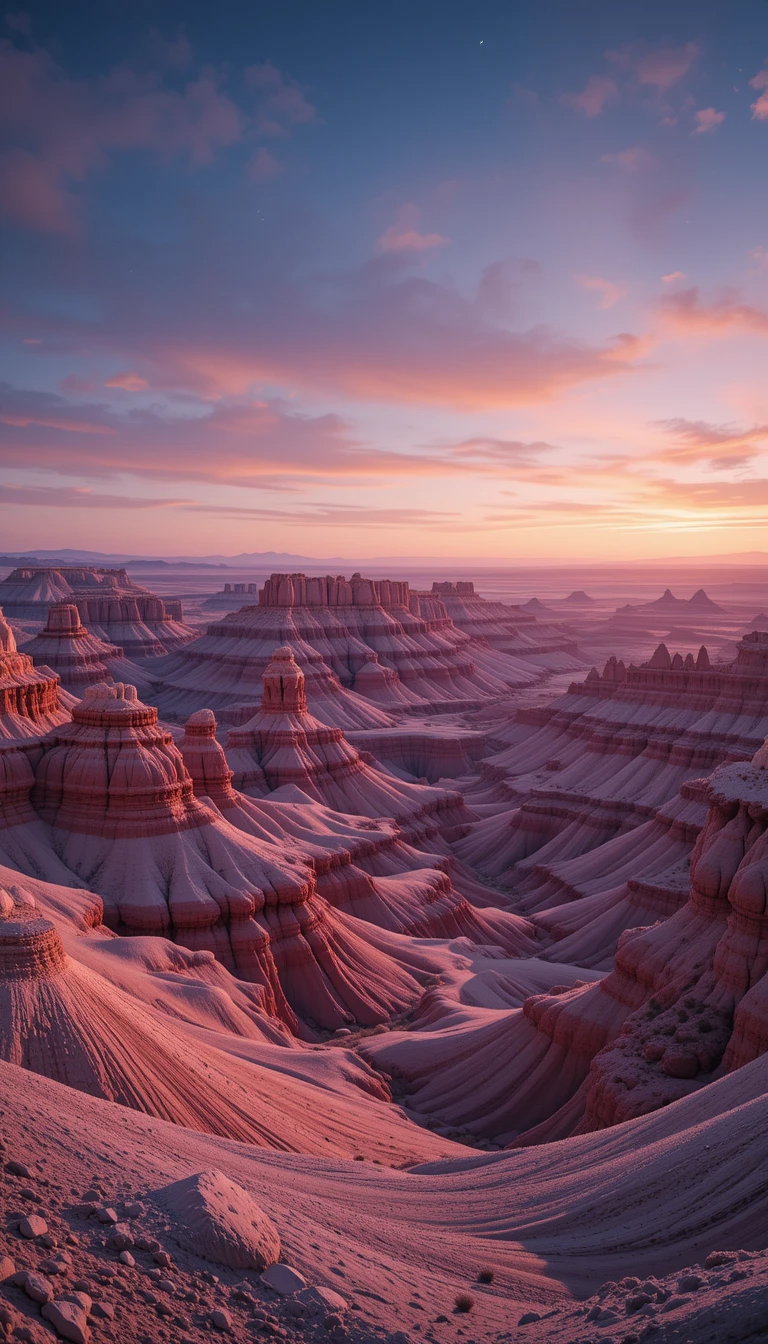 Canyon Sunset Overlayered Mesas My Store