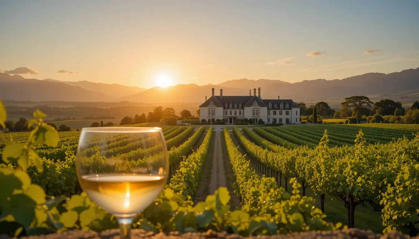 Vineyard Sunset Wall Art Print My Store