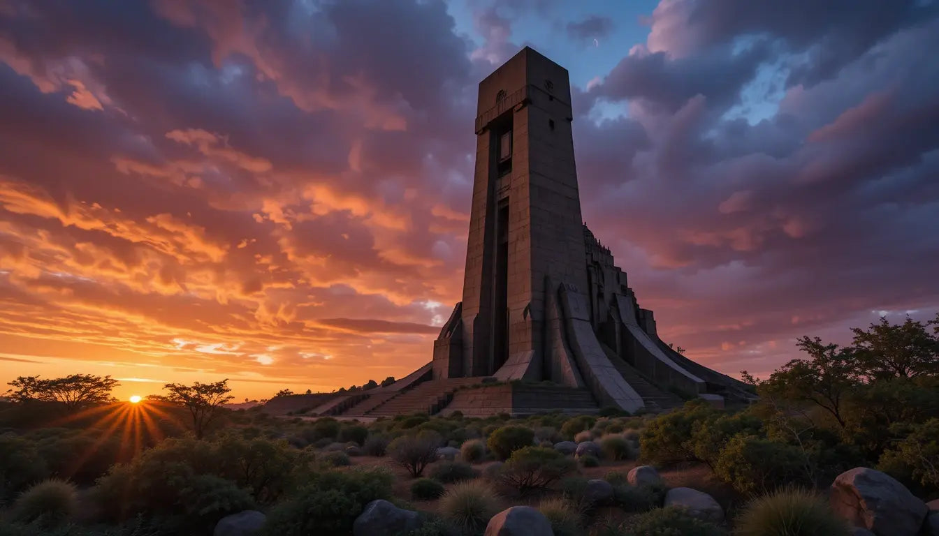Monumental Sunset Arch Wall Art My Store