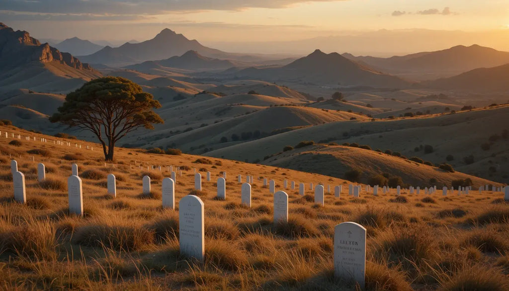 Peaceful Sunrise Graveyard My Store