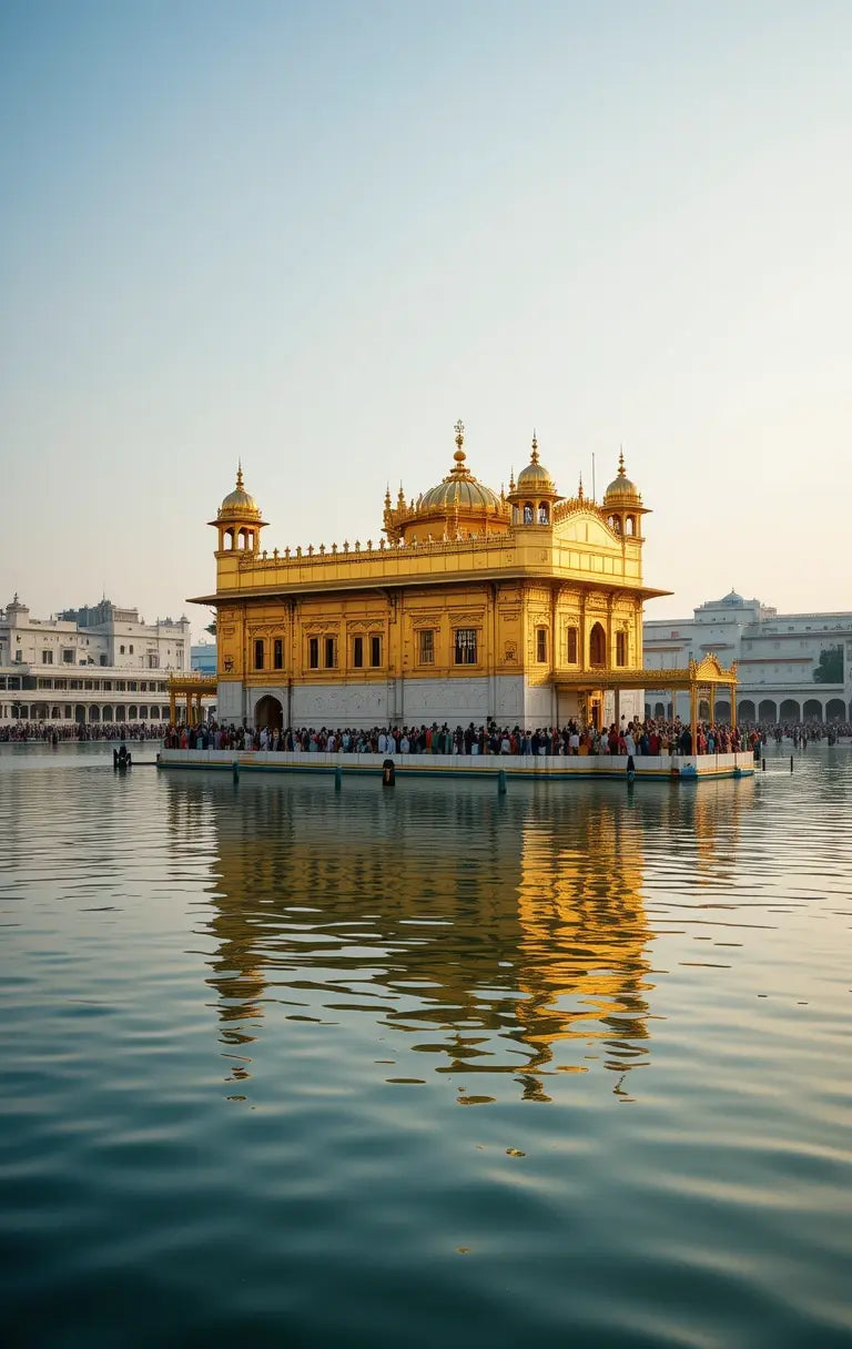 Golden Temple Amritsar Art Print - Spiritual Home Decor My Store
