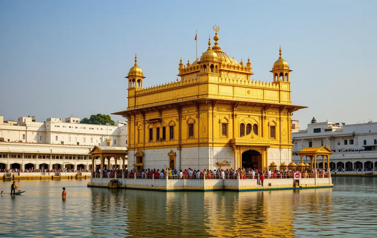 Golden Temple Amritsar Art Print - Spiritual Home Decor My Store