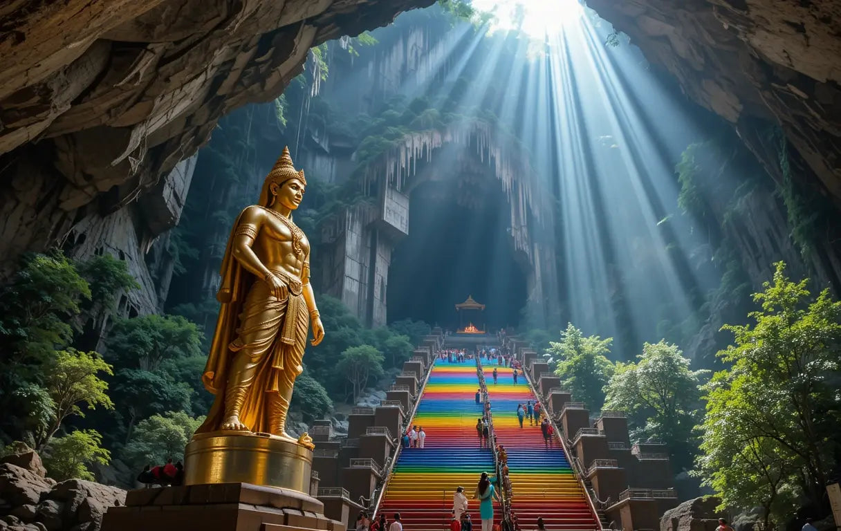 Golden Buddha Statue My Store