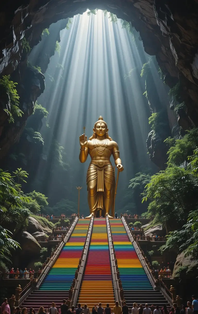 Golden Buddha Statue My Store