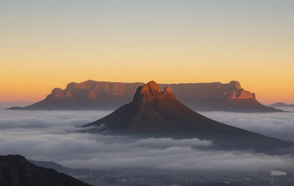 Sunrise Mountain Panorama Print My Store
