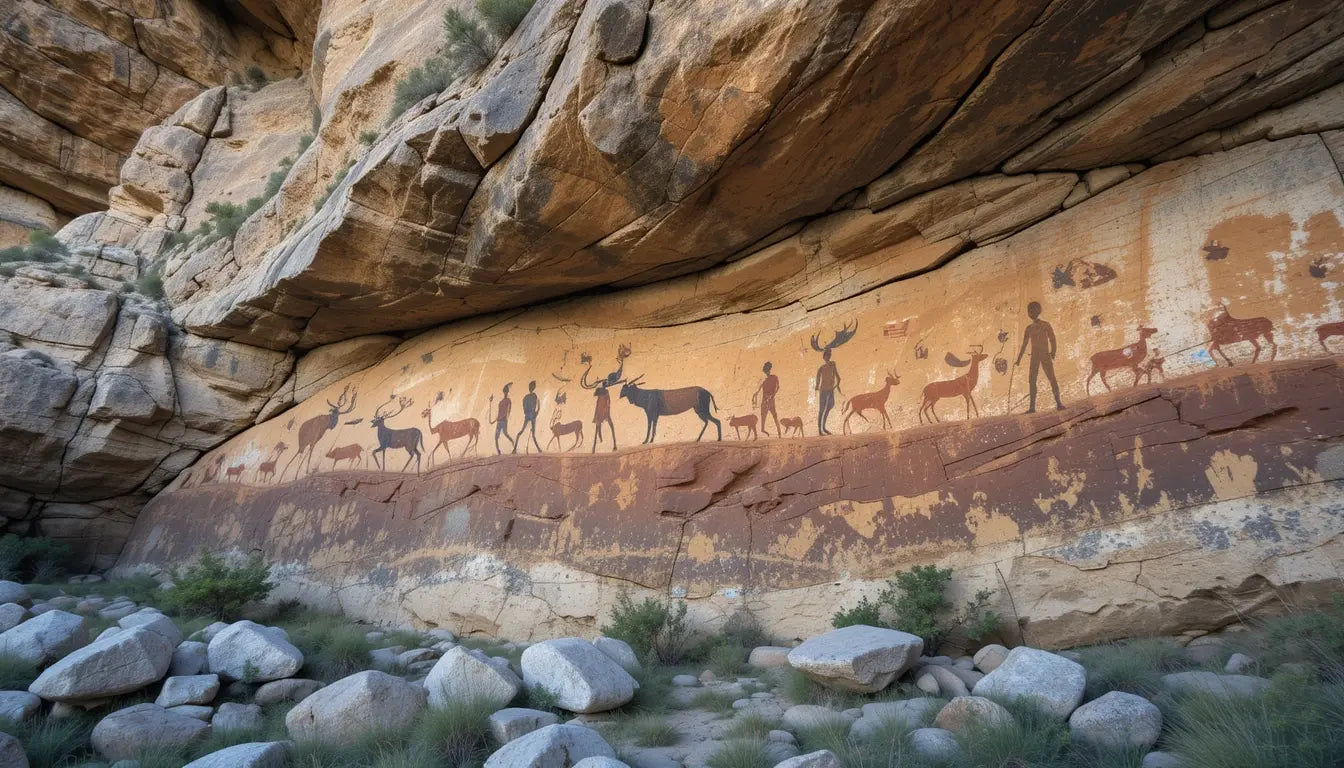 Desert Rock Art Print My Store