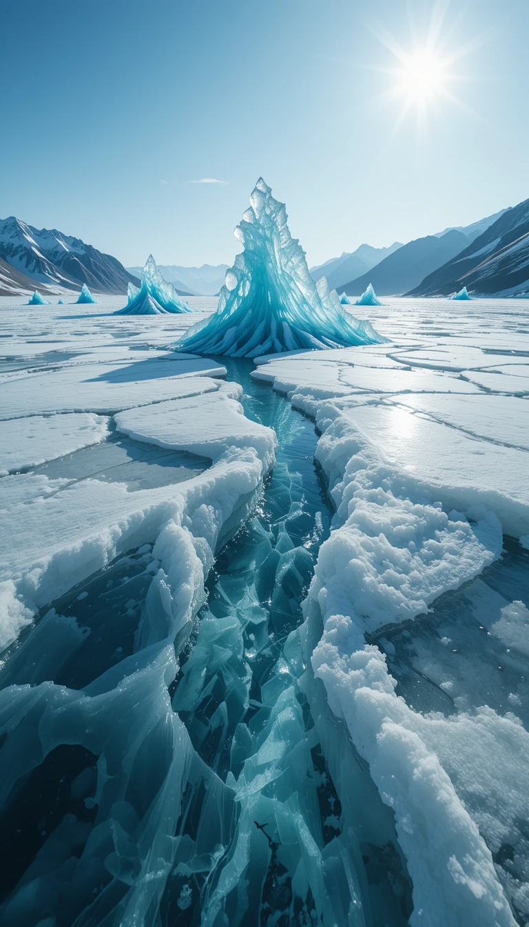 Frozen Ice Formation Art My Store