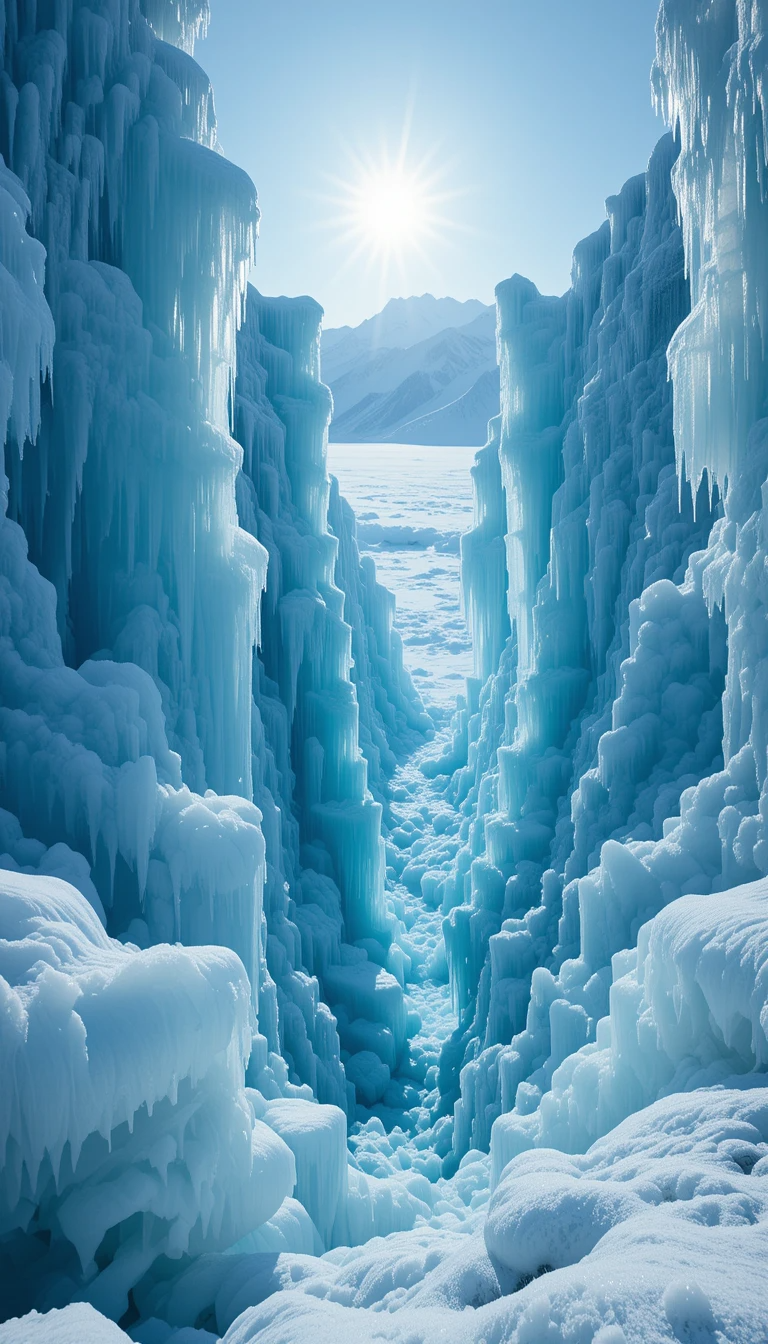 Frozen Ice Formation Art My Store